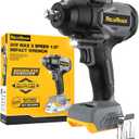 ReliaRoads 900 Ft-lbs Cordless Impact Wrench, 1/2 Inch Impact Gun Compatible DeWALT 20V MAX Battery, Brushless Constant High Torque Impact Driver with 3 Speed, Tool Only (No Battery Included)