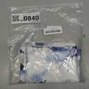 1 Pack Satin Pillowcase for Hair and Skin Watercolor Flowers Blue Floral Imitation Silk Pillowcase 20" x 26" with Hidden Zipper Soft Smooth Cooling Pillow Cover Standard Size for Bedroom Sofa