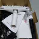 6-in-1 Steam Mop, 1200W Rotated Steam Cleaner for Home, 2 Modes, 400ML Removable Tank, 23FT Power Cord, 2 Pads, Multi-Surface Steamer for Hard Floor, Laminate Floor, Tiles Cleaning (First Frost)