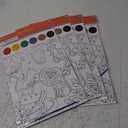 Paint with Water with paint brush & 6paint colors (4Pack)