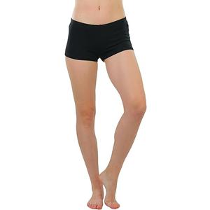 ToBeInStyle Women's Cotton Blend Stretch Active Yoga Shorts, 2 Pack, S,M