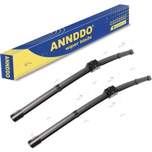 Wipers Replacement For 06/2006-08/2009 BMW 3 Series 4-Door E90 E91 325xi 328i 328xi 328ixDrive 330i 330xi 335i 335xi M3 Original Equipment Windshield Wiper Blades - 24"+19" Side Lock (Set of 2)