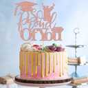 Proud of You Cake Topper Cake topper senior high school university postgraduate Graduation cake topper Cake decorations for boys and girls graduation supplies