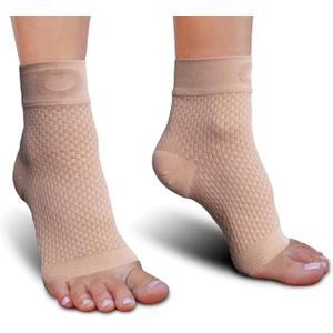 Plantar Fasciitis Socks with Arch Support for Men & Women - Best Ankle Compression Socks for Foot and Heel Pain Relief - Better Than Night Splint Brace, Orthotics, Inserts, Insoles, M