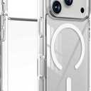 Magnetic for iPhone 17 Pro Case, Compatible with MagSafe [Anti-Yellowing] Slim Protective Phone Case for iPhone 17 Pro, Clear