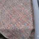 Loloi Angela Rose Aubrey Collection AUB-04 Blue/Terracotta 5'-0" x 5'-0", .19" Pile Height, Round Area Rug