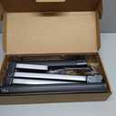 ONEMIX 42" LED Desk Lamp for Home Office, Eye-Caring Desk Light with Adjustable 4-Segment Bar, 1800LM Bright, Remote, Architect Table Lamp with Base for Dual Monitors, Reading, Study, Workbench(Black)