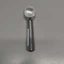 Zeroll, Size 20, in Silver 1020 Original Ice Cream Unique Liquid Filled Heat Conductive Handle Simple One Piece Aluminum Design Easy Release 40 Scoops per, 2-Ounce