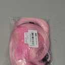 Light Pink Bob Wig with Heart Sunglasses - Heat-Resistant, Synthetic Fiber, Adjustable and Natural Looking