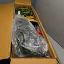 National Tree Company 6.5 ft Pre-Lit Dunhill Fir Slim Artificial Christmas Tree, 500 Multicolor Lights, 1,184 Tips, Includes Stand, Green