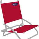Cabana Beach Folding Beach Chair, 1 Position Lightweight and Portable Foldable Outdoor Camping Chair