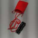 Christmas Magnetic Chess Game - 20 Magnetic Stones for 2-4 Players, Quick 5-Minute Strategy Board Game, Christmas Family Travel Gift