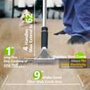Pet Hair Carpet Rake - Multi-Surface Brush & Broom for Fluffy Rugs & Carpets - Efficient Pet Hair Removal Tool