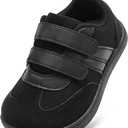 STQ KIDS Toddler Wide Toe Box Shoes:Boys Barefoot Shoes Kids Walking Shoes Boy Sneakers Non-Slip Zero Drop Shoes,Toddler First Walking Shoes Comfort Tennis Outdoor Activities, Kids Size 10
