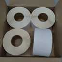 TSC Thermal Label Transfer Paper for Printers, Stickers and Labels for Postage, Receipts, Retail, Business, 4" Width x 6" Length, 3" Core, 8" Outer Diameter, White, 1000 Labels Per Roll, 4 Rolls