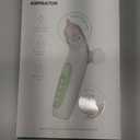 Momcozy BreezyClear 2-in-1 Electric Nasal Aspirator for Baby with Spray, 65kPa Hospital-Grade Suction, 4 Adjustable Levels, Quiet & Portable Nose Cleaner with Soothing Light & Music