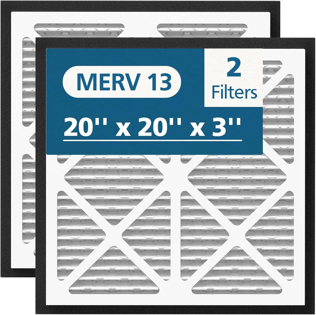 20x20x3 MERV 13 Air Filter Compatible with Zephyr VGF Series 20x20x3