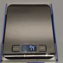 Etekcity Food Kitchen Scale, Digital Grams and Ounces for Weight Loss, Baking, Cooking, Keto and Meal Prep, LCD Display, Medium, 304 Stainless Steel