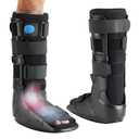 Medibot Air Cam Walker Tall Fracture Boot, Medical Recovery Walking Boot for Broken Foot, Sprained Ankle, Fractures, Adjustable Air Bladders, Universal Fit for Men & Women, Left or Right Foot(Large)