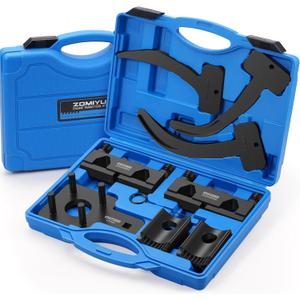 3.6 Pentastar Timing Tool Kit, Camshaft Phaser Lock Set & Crankshaft Pulley Wrench Replaces 10200A 10202A 10369 10198A 2025200090 Compatible with Jeep Chrysler Dodge 3.6L Pentastar Engine-9PCS