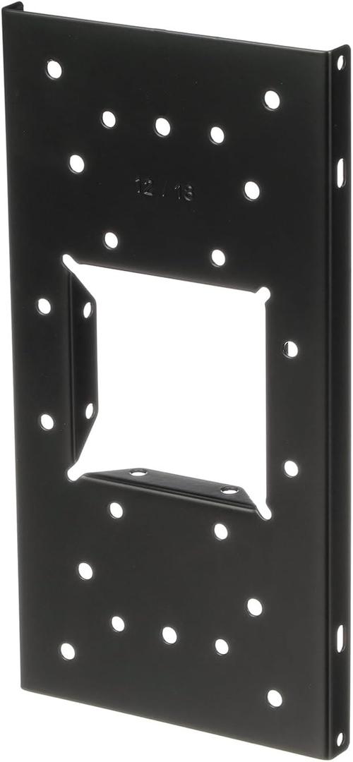 Architectural Mailboxes UMBS0B06AM Mounting Board, Steel Accessory, No Size, Black