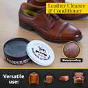 Fiebing's Black Saddle Soap (12oz) - Leather Cleaner & Conditioner - Soften, Protect, Restore & Renew Leathercraft, Car Seat, Belts, Shoes, Luggage, Furniture, Purses, Boots, Bags, Sports & Horse Gear