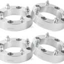 GAsupply ATV 4x137 Wheel Spacers 1.5 inch Fit for Can-Am Maverick Honda 1000R 1000X 1000-3 1000-5, 38mm 4 Lug Black 4x137mm Wheel Spacer with 12x1.5 Studs, 110mm Hub Bore, 4PCS