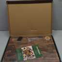 THETCHRY Walnut Wood Cutting Boards for Kitchen, Large Chopping Board Double Sided, End Grain Cutting Board with Handle, Charcuterie Butcher Block for Meal Prep & Serving with Gift Box, 17"×13"×1"