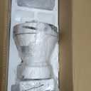 TCL 52" White Flush Mount Ceiling Fan with Light & Remote