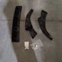 Front Bumper Lip Compatible with Audi A5 S5 4-Door Sportback (Gloss Black, A5 S5 2021-2024 8W6)