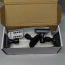 Homemory Real Wax Window Candles with Remote Timer Dimmer, Flameless Taper Candles with Holders, Christmas Candle for Window Battery Operated, LED Candlesticks for Home Holiday Decor,6 Pcs Ivory