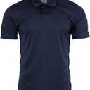 adidas Polo (X-Large, Navy | White)