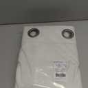 NICETOWN Natural 100% Blackout Linen Curtains 84 inch Long Burg for Living Room, 2 Panels, 52" Wide, Farmhouse Thick Completely Blackout Window Treatment Thermal Insulated Warm Drapes for Winter