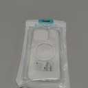 FNTCASE for iPhone 13 Pro Case: Clear Magnetic Phone Cases with Screen Protector Compatible with Magsafe Slim Anti Yellowing Rugged Shockproof Protective Transparent Cell Phone Cover (A-Clear)