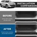 Rear Bumper Guards for Volkswagen VW Tiguan 2025 2026 Accessories ABS Material Trunk Door Entry Protector Rear Bumper Protector