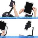Weilianda Home Theater Seating Series Swivel Tablet and Cell Phone Holder,Black