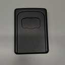 Key Lock Box Wall Mounted,4 Digit Combination Weatherproof Lockbox for Outside House,5 Keys Large Capacity Lockbox,Key Safe Security Storage Lock Box with Resettable Code for Indoor Outdoor Garage