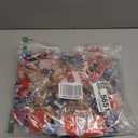 250th Anniversary Patriotic Wreath - Red White Blue Front Door Decor, 4th of July Memorial Day Wreath, All-Weather Farmhouse Outdoor Holiday Display