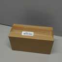 4 Pack Adhesive Cabinet Door Organizer - Tumbler Lid Organizer & Kitchen Storage baskets for Kitchen, Bathroom, Inside Cabinet Door Storage for Cup Lids, Spices, Small Supplies, Space-Saving (Black)