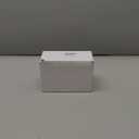 2 Pack Acrylic Qtip Holder Dispenser for Cotton Swabs, Balls, Pads, Floss Picks- Small Clear Plastic Canister Apothecary Jar Set, Bathroom Essentials Accessories Decor, Vanity Makeup Storage Organizer