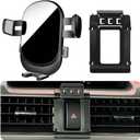 Car Phone Holder for Toyota 4Runner Auto Accessories[Special vehicle installationonly For 2010-2023 4Runnernon universal][Auto Lock Hands Free Cell Phone Mount Car fits for iPhone & All Smartphones]