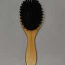 100% Boar Bristle Hair Brush for Women Set by Belula (L Size). Soft Natural Bristles for Thin and Fine Hair. Wooden Comb, Travel Bag and Spa Headband Included