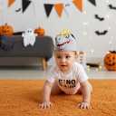 PATPAT Baby Bodysuits Supersoft Bamboo Viscose - Short Sleeve Boys and Girls - Newborn Infant Unisex Clothes Pack (6-9 Months, Dino Explorer)