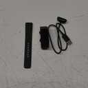 Fitbit Charge 6 Fitness Tracker with Google apps, Heart Rate on Exercise Equipment, 6-Months Premium Membership Included, GPS, Health Tools and More, Obsidian/Black, One Size (S & L Bands Included)