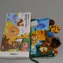 hahaland Baby Books 0-6 Months,Infant Tummy Time Toy Sensory Toys 6 to 12 Months Touch Feel Book Travel Toy Gifts for Boy Girl 0-3 Month Baby Shower Birthday Easter Basket Stuffers (Single)