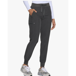 Womens Scrub Pants - Soft Stretch Yoga Style with 5 Pockets, Slim Fit Jogger Scrubs Pants for Women S