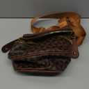 KKXIU Crossbody Sling Bag for Women Trendy Fanny Pack Vegan Leather Chest Bag (1-brown)