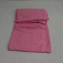 INVGEEXI Twin Sheet Set - 3 Piece Microfiber Twin Size Pink Sheets Hotel Luxury 1800 Thread Count Bed Sheet 16" Deep Pocket Fitted Sheet, Flat Sheet & 1 Pillowcase, Wrinkle Free Sheets Set
