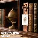 Religious Air Freshener 4Pcs with Jesus Design - Christian Cologne Scent for Car, Bathroom, Room, Books - Motivational Decor & Gifts for Him, Her, Believers