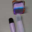 Mini Karaoke Machine for Kids, 2026 TOP Toys Birthday Gifts Ideas for Girls Ages 4, 5, 6, 7, 8, 9, 10, 12+ Years Old, Portable MP3 Player with 2 Wireless Mics for Family Home Party (Light Purple)